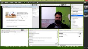 screenshot einer online Trainingssitzung